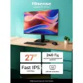 Монитор 27 дюймов 240Гц игровой Hisense 27G3Q, Fast IPS, 1мс, HDR10