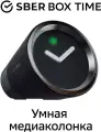 Умная колонка Sber SberBox Time с голосовым помощником (SBDV-00026B) черный - 15 Вт, Bluetooth, Wi-Fi, USB Type-C, HDMI