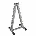 Стойка для гантелей Fitnessport DR-17 на 10 пар, тип елочка, размер 73х64х130 см