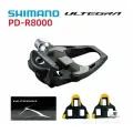 Шоссейные педали Shimano Ultegra PD-R8000, SPD-SL, carbon, с шипами SH11 6 градусов