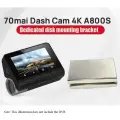 Крепление для видеорегистратора xiaomi 70mai pro Dash Cam 4K A800, отдельная и удобная установка прямоугольного магнитного кронштейна