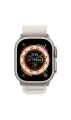 Умные часы Apple Watch Ultra 49 мм Titanium Case, титановый/звездный Alpine Loop (Small, 130–160 мм)