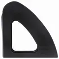 Лоток для бумаг вертикальный Brauberg Delta, 240х90х240мм, черный, 4шт. (237239)
