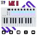 Беспроводная MIDI-клавиатура M-VAVE SMK-25 MKII White, 25 клавиш (2 поколение)