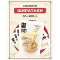 Midori Лапша Ширатаки спагетти без глютена 12 пачек по 200 г