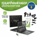 Подарочный набор театр теней SHADOW PLAY Кот в сапогах настольная игра для детей от 3 лет, подарок для девочки, подарок для мальчика, сказки для детей