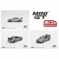 Машинка MINI GT 1/64 Nissan Skyline GT-R R34 Tommykaira R-z Millenium Jade Blister Packaging Diecast Scale Model Car