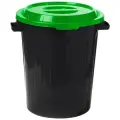 Бак мусорный IDEA (М-Пластика) М 2393, 60 л в ассортименте 55 см 48 см 48 см 60 л круглая 0.75 кг 53 см