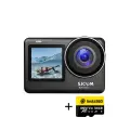 Экшн камера SJCam SJ11 Active Black, с картой памяти 128 ГБ, с креплением, 4K Ultra HD