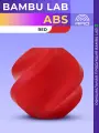 ABS пластик Bambu Lab для 3D принтера, 1.75 мм, Красный, 1 кг