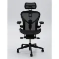 Кресло Herman Miller Aeron Black Onyx / Matte, размер B