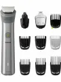 Триммер Philips MG5920/15 универсальный для лица, волос и тела, сухое бритье, 10 в 1, 9 насадок, 0,5-16 мм, серебристый