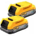 DeWALT POWERSTACK DCBP034E2, Li-Ion, 18 В, 1.7 А·ч, 2 шт.