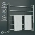 Полотенцесушитель Водяной широкий Onix Classic Лесенка 800x800 полный комплект