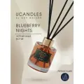 Черничные Ночи. Ароматический диффузор для дома UCANDLES с ароматом Blueberry Nights, 130мл.