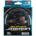 Шнур YGK X-Braid Super Jigman X4 200м Multicolor #1.0, 0.165мм, 18lb, 8.2кг