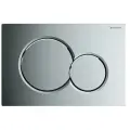 Кнопка смыва унитаза Geberit Sigma 01, для инсталляции, хром глянцевый