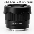 Oбъектив Viltrox 20mm F2.8 for sony, Чёрный