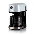 Кофеварка капельная ARIETE Moderna 1396, до 15 чашек, с дисплеем, белый (00M139601AR0)