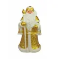 Фигурка новогодняя Весна Дед Мороз 23 см, в золотом из ПВХ (В4289)