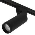 Трековый светильник светодиодный CITY ZOOM NEW 30W 3000K/4000K/6000К CRI85 Угол света 10°- 60° Черный корпус 2TRA | 220V