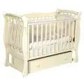 Кроватка для новорожденных Антел Luiza 3 слоновая кость 60 х 120