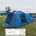 Палатка шатер 4-х местная с большим тамбуром