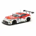 Машинка Tarmac Works 1/64 Mercedes-Amg Gt3 Indianapolis 8 Hour 2022 Winner Craft-Bamboo Racing Diecast Scale Model Car