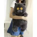 Мягкая игрушка кот обормот серый 65см