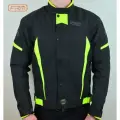 FRM Мотокуртка текстильная FRM-37 черно-зеленая 2XL