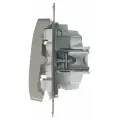 Выключатель Glossa 9шт 10А IP20 одноклавишный с подсветкой Systeme Electric/Schneider Electric механизм скрытая установка платина GSL001213