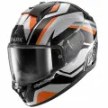 Shark Шлем RIDILL 2 APEX Silver/Black/Orange S