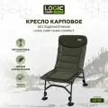 Кресло карповое Logic Carp Chair Compact, складное, мягкое, каркас металл, цвет хаки