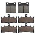 Передние и задние тормозные колодки для мотоцикла Suzuki GSF 1200 SK K Bandit GSF1200 2001-2005 GSX 1300 R Hayabusa GSX1300 1999-2007, Front and Rear