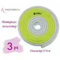 Скакалка PASTORELLI MULTICOLOR 3м. 04270 Желтый-Белый New Orleans FIG