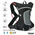 Рюкзак-гидропак USWE RAW 4L Hydration Pack (3L), Carbon Black, Adventure Fit (XXL+ / 110-140)