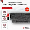 Фасадная панель Docke Сланец, Валь-Гардена, 7.6 м2, 20 шт.