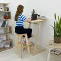 Столик для ноутбука, для работы стоя, с регулировкой, Живи Стоя
