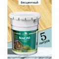 Масло для дерева OAK AFFECTION Бесцветное, для террас и фасадов, полуглянцевое, бесцветное 5л