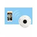 Беспроводная широкоугольная панорамная WIFI 360° 720P HD камера A127-492 с ночной съемкой и инфракрасным режимом