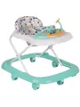 Ходунки детские музыкальные Indigo Turtle, съемная игровая панель, свет, 5 мелодий, с 6 месяцев, зеленый