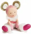 Кукла Маленькая леди 25 см Франция Doudou et compagnie, Poupe en tissu Lady
