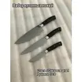 Набор кухонных ножей из кованой стали 95х18 микарта