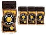Кофе растворимый Черная Карта Gold, 47.5 г х 12 шт
