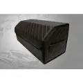 Аксессуары для авто/Органайзер в багажник 70*30*35 сложный квадрат черный/красный/черн