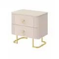 Тумба Аккорд 15 (02) Кашемир/Золото, 50х36х49 см, с 2 ящиками