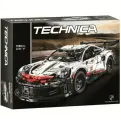 Конструктор автомобиль Porsche 911 RSR / серия Техник 1580 деталей для мальчиков, 88009
