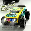 Радиоуправляемая машинка, внедорожник 2WD 1:20 с светодиодными фарами - жёлтый