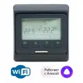 Терморегулятор для теплого пола c WI-FI E51.716, чёрный