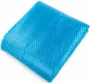 Согревающее покрывало для каркасного бассейна 366х366 см Poolmagic пузырьковое плавающее, круг, синее